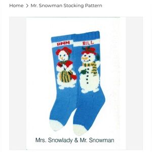 VINTAGE Mary Maxim Christmas Stocking Knitting Kit